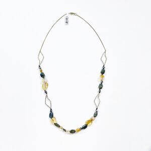 Alexis Bittar Gemstone Crystal Beaded Necklace